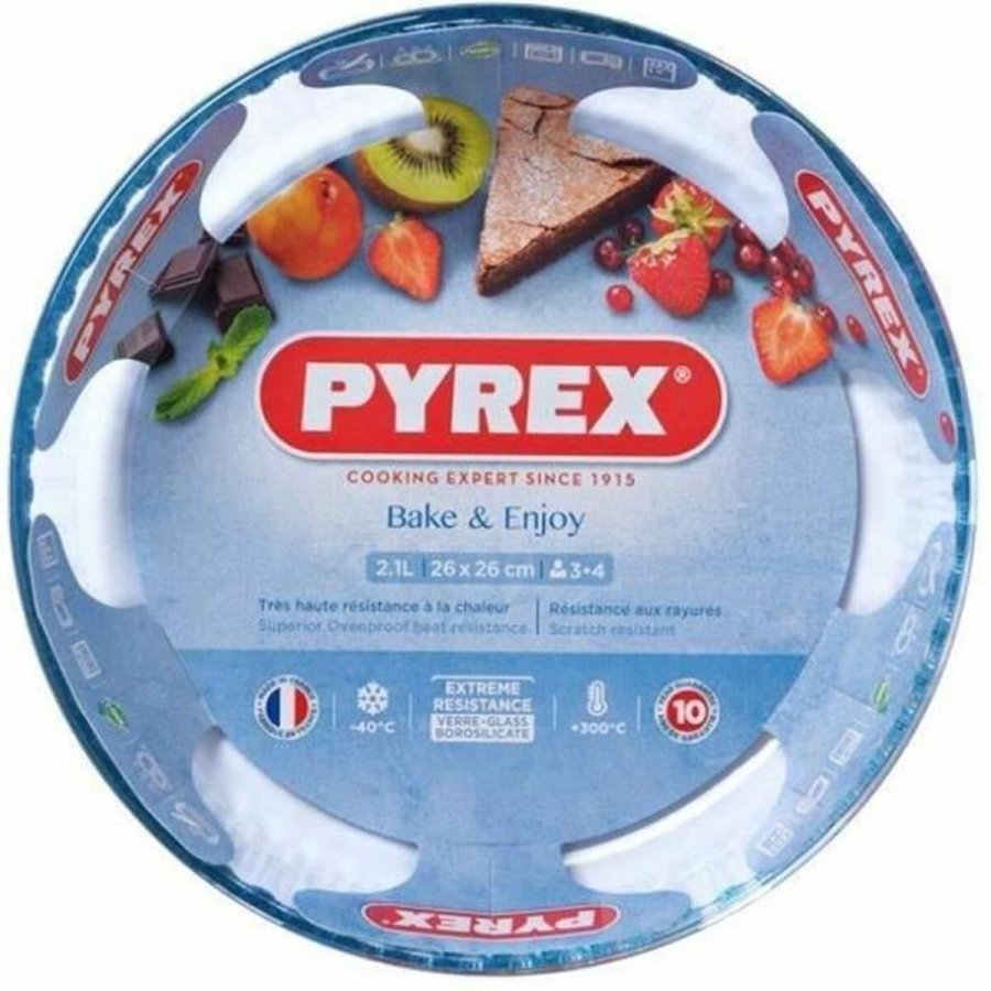 Bageform til bagvrk Pyrex Gennemsigtig #3