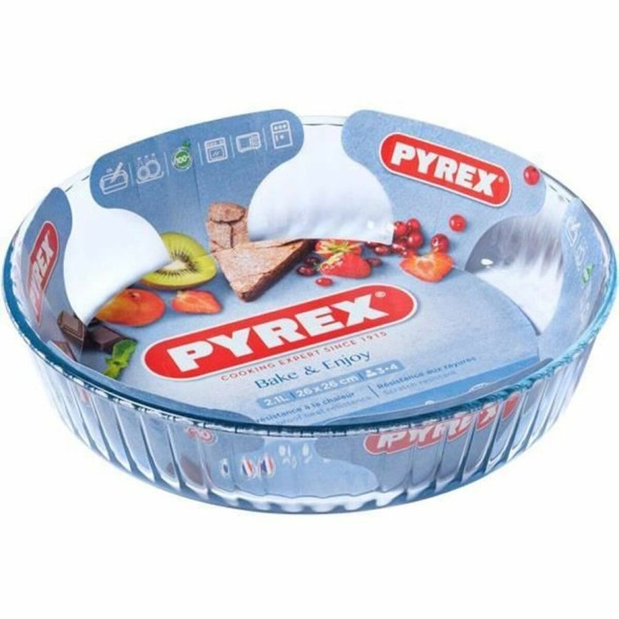 Bageform til bagvrk Pyrex Gennemsigtig #7