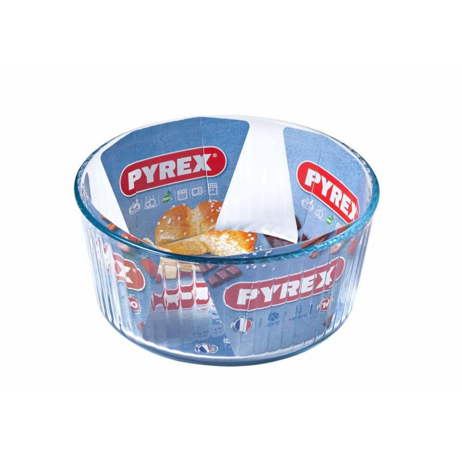 Bageform til bagvrk Pyrex Gennemsigtig #6