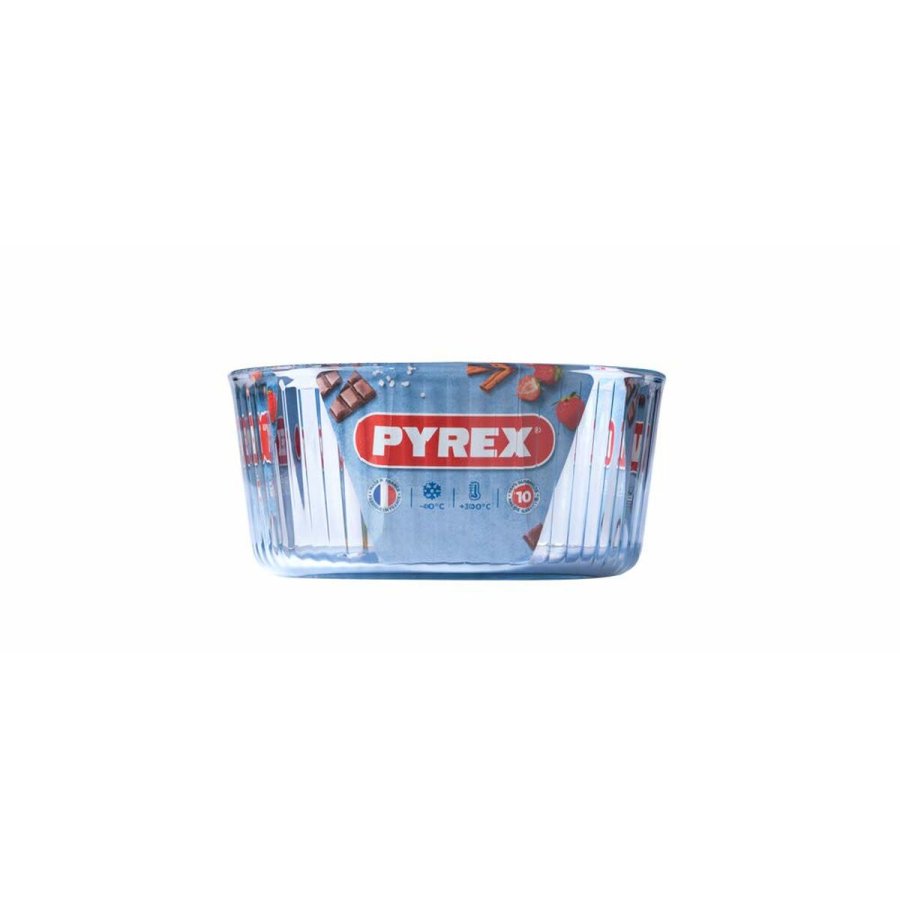 Bageform til bagvrk Pyrex Gennemsigtig #7