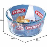 Bageform til bagvrk Pyrex Gennemsigtig #3