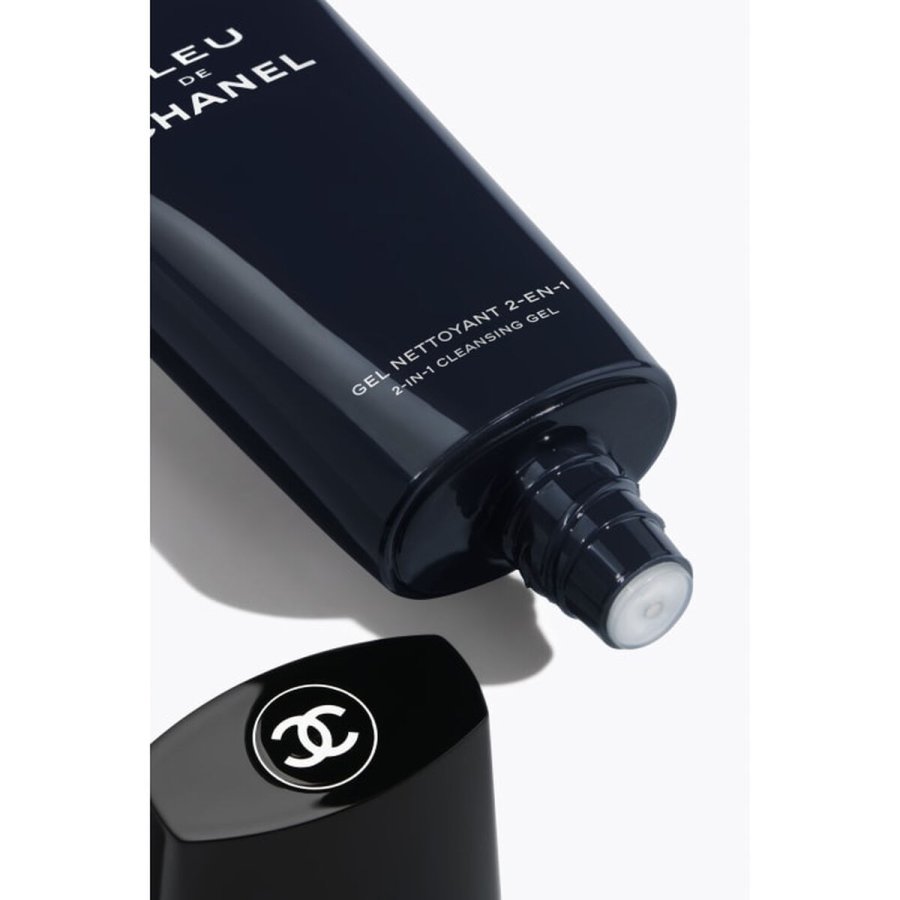 Ansigtsrens i gel-form Chanel Bleu de Chanel 2-i-1 Bleu de Chanel #2
