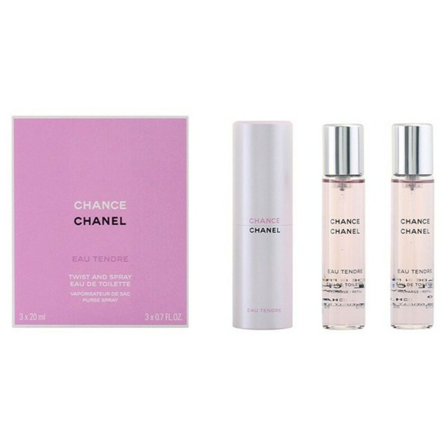 Parfume s�t til kvinder Chance Eau Tendre Chanel (3 pcs) #1