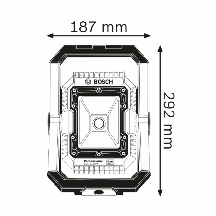 Lygte LED BOSCH 0601446400 18 V #3
