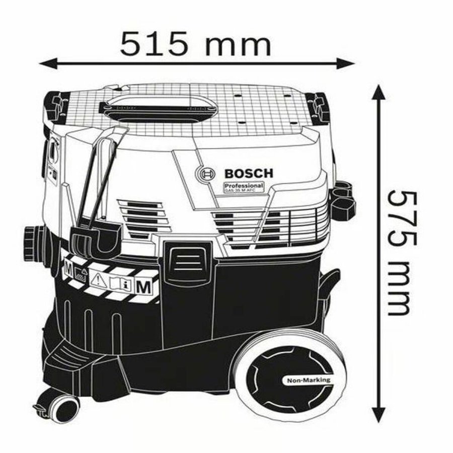 Vd- og trstvsuger BOSCH GAS 35 M AFC 35 L #3
