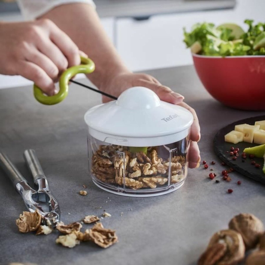 Mini manuel hakkemaskine med snor Tefal Hvid Rustfrit stl Plastik 30 W 500 ml #9