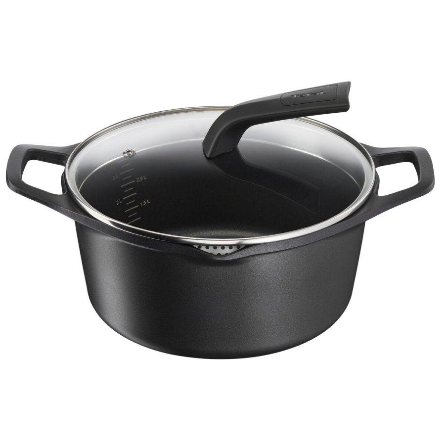 Gryde Med L�g Tefal E2494644 Sort � 24 cm #1