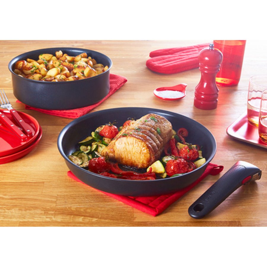 Stegepande Tefal L76305 Sort Aluminium  26 cm (1 enheder) #9