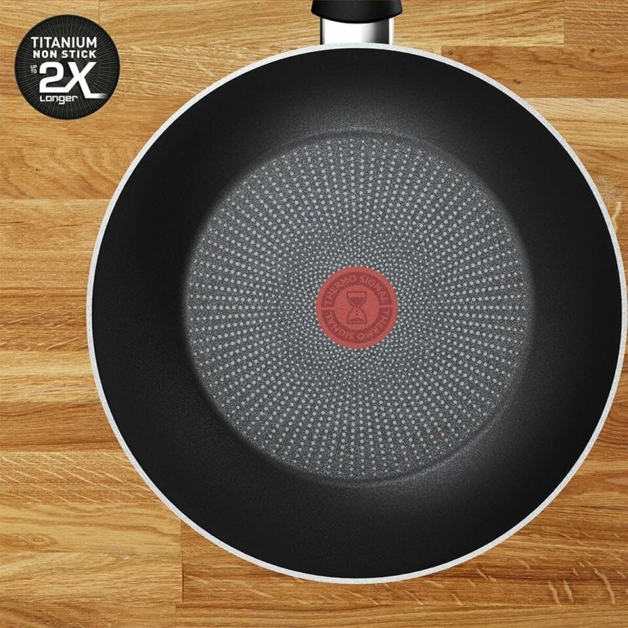 Stegepande Tefal FORCE BLACK 28C Sort Aluminium � 28 cm #3