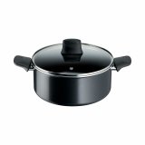 Stegepande Tefal FORCE BLACK 24C Sort Aluminium #1