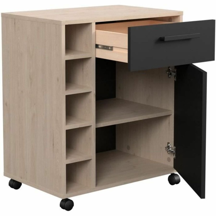 K�kken m�bler Parisot Sort Hrast 60 x 40,3 x 71 cm #4