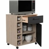 K�kken m�bler Parisot Sort Hrast 60 x 40,3 x 71 cm #5