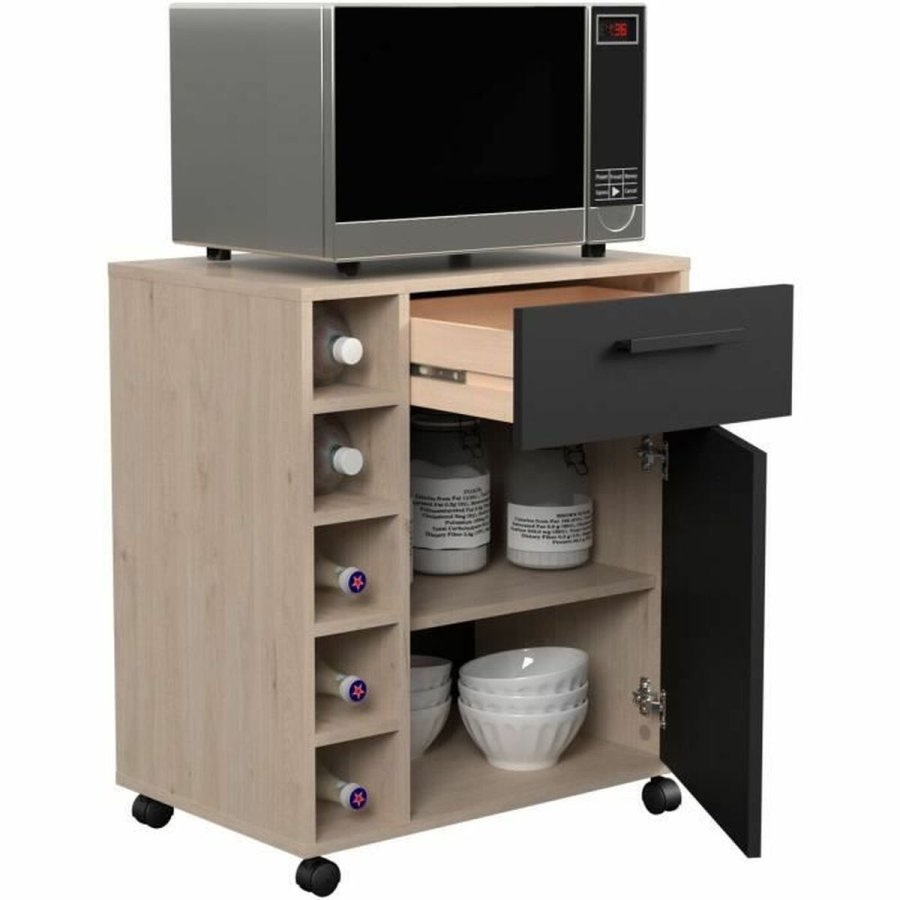 K�kken m�bler Parisot Sort Hrast 60 x 40,3 x 71 cm #5