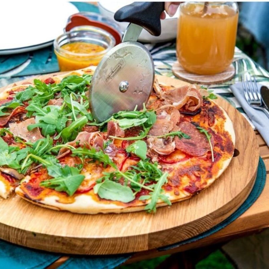 Kkkenst FM Professional Rustfrit stl Pizza 2 Dele #3