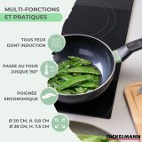 S�t med Stegepander Fackelmann Brandao Sort Aluminium 2 Dele #3