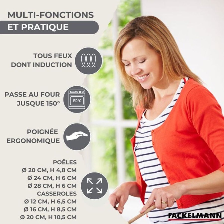 K�kkengrej Fackelmann Ginebra St�l 12 Dele #3