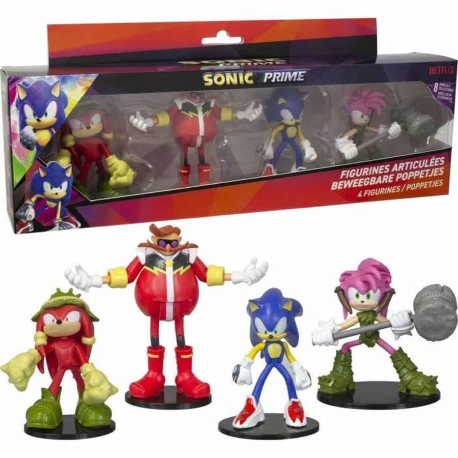 Artikulerede Figurer Sonic Prime 4 Dele #1