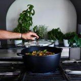 Gryde Med L�g Baumalu Sort � 32 cm 10 L #3