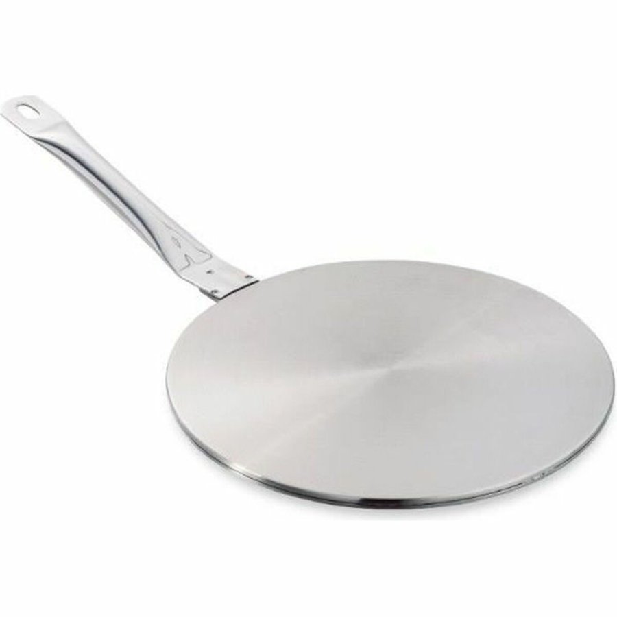 Stegepande til crepes Baumalu   Slvfarvet Metal Rustfrit stl  20 cm #1