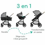 Klapvogn til baby Haze 3 in 1 i-Size Gr� #2