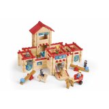 Action Figurer Jeujura The Wooden Castle Fort  300 Dele Playset #1