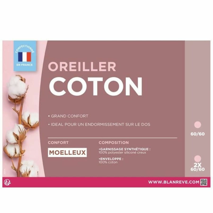 Puden Blanreve Hvid 60 x 60 cm #3