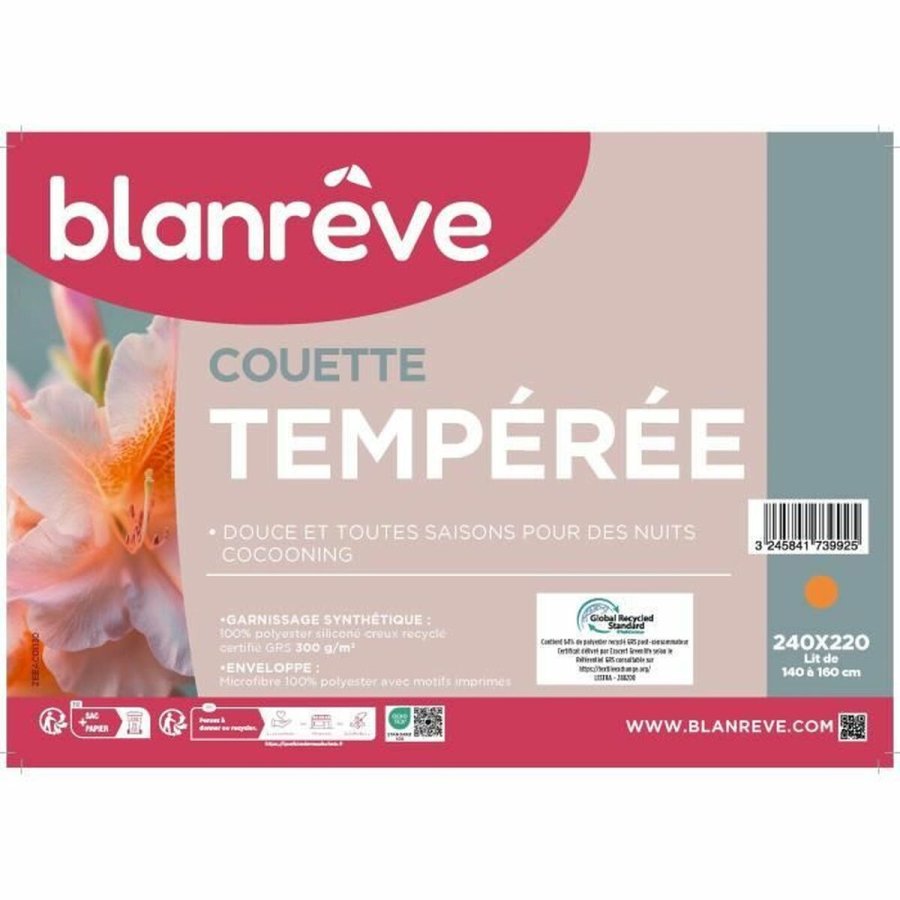 Ederdunsdyne Blanreve Hvid 300 g/m� 220 x 240 cm #1