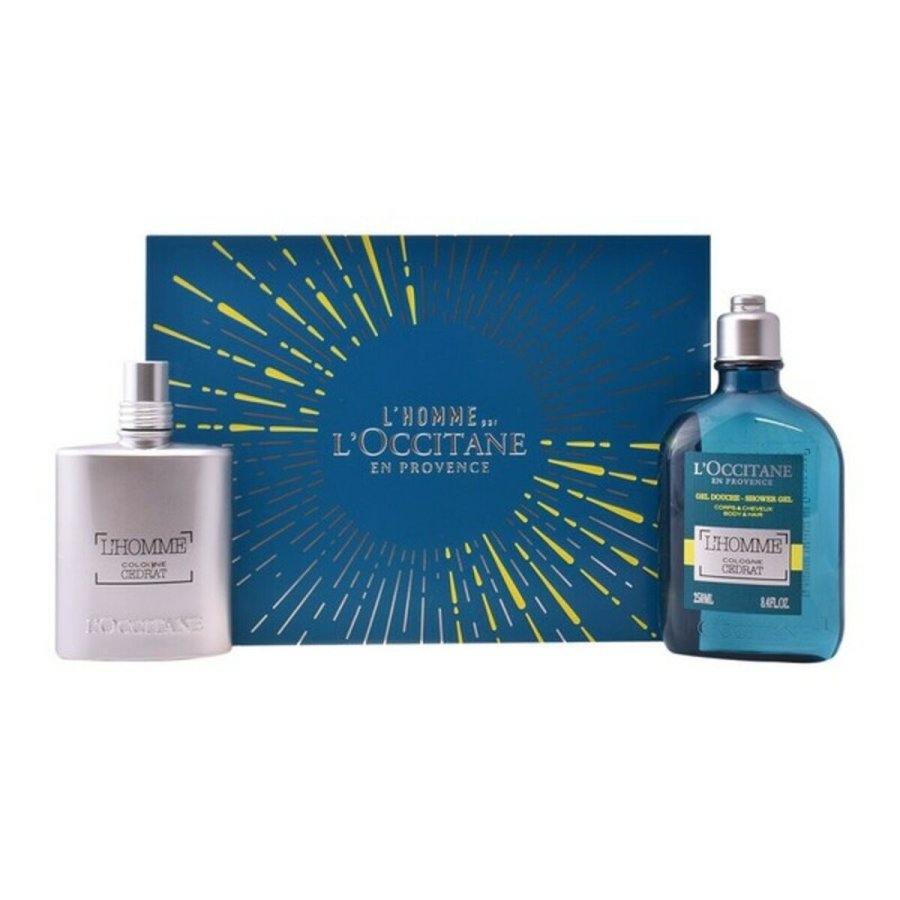 Parfume s�t til m�nd Eau De Cedrat L�occitane (2 pcs) #1