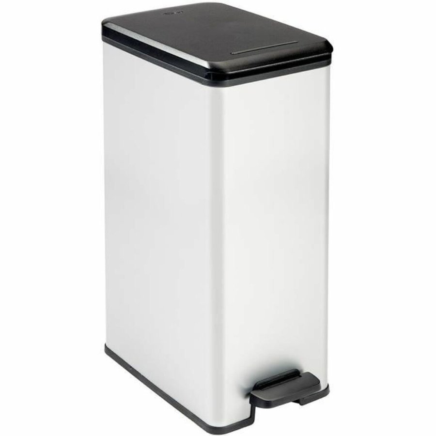 Skraldespand Curver 240640 Slvfarvet Plastik 40 L #1