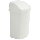 Skraldespand TAPA BASCULANTE Hvid Plastik #1