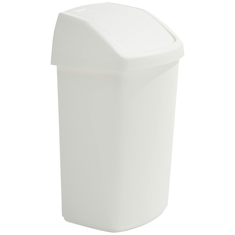 Skraldespand TAPA BASCULANTE Hvid Plastik #1
