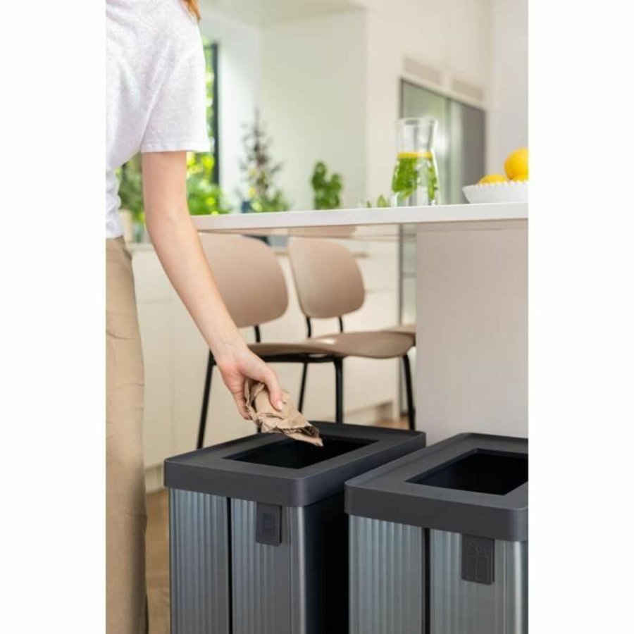 Affaldsspand til genbrug Curver VERTO Gr 54 L Plastik #21
