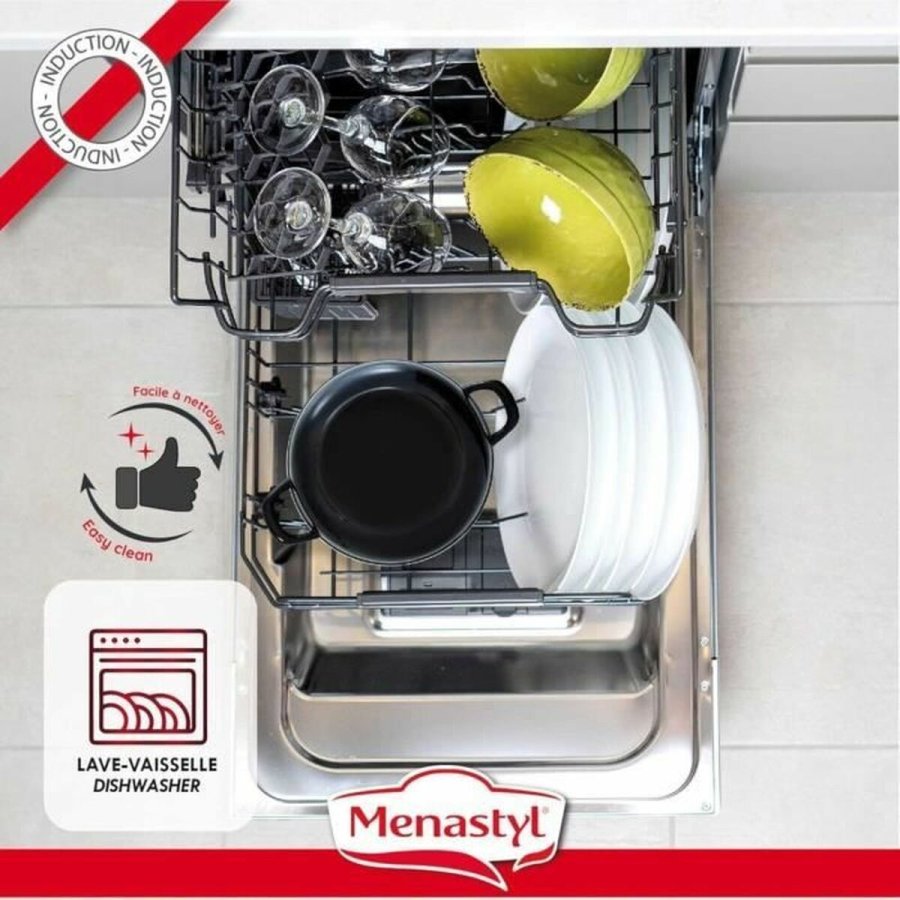Panorr Menastyl Sort Glaseret emaljeret stl #4
