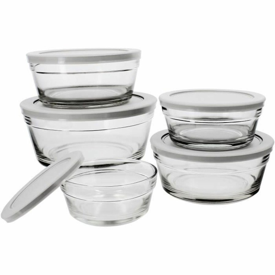 Mad Bevarelse Container Menastyl Cirkulr 150 ml 400 ml (5 enheder) #7