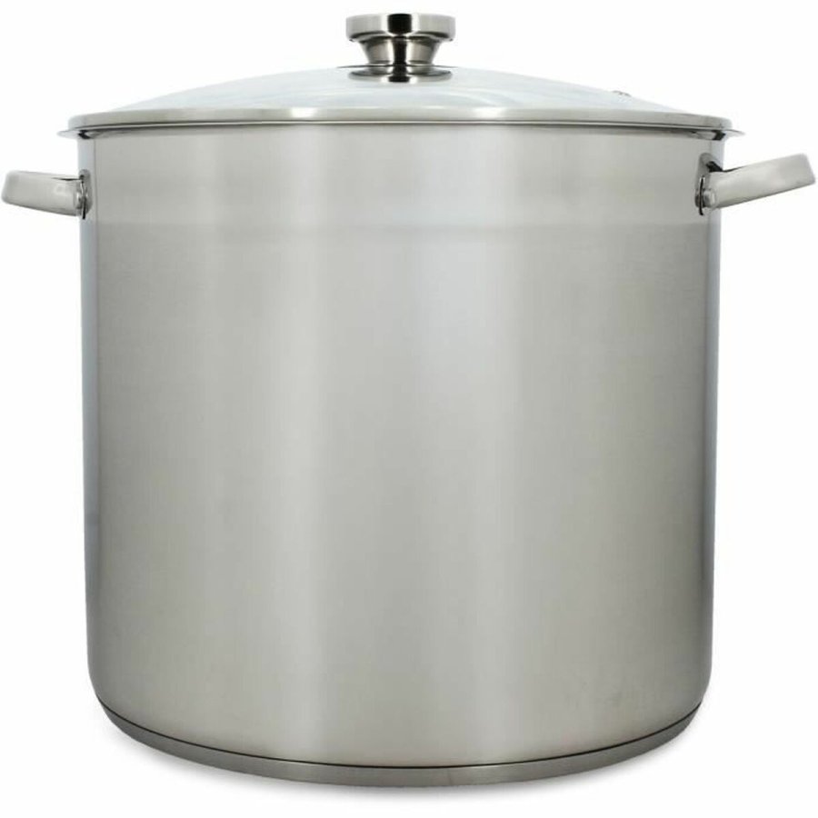 Gryde med lg Menastyl Stl Rustfrit stl #1