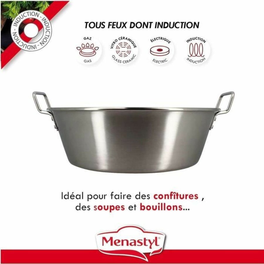 Mad Bevarelse Container Menastyl 40,5 cm Slvfarvet Rektangulr #4