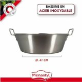 Mad Bevarelse Container Menastyl 40,5 cm Slvfarvet Rektangulr #6