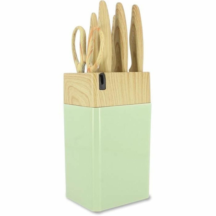 Knivst Menastyl polypropylen Grn 6 Dele (6 enheder) #1