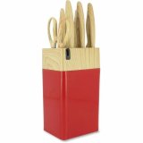 Knivst Menastyl polypropylen Pink 6 Dele (6 enheder) #1