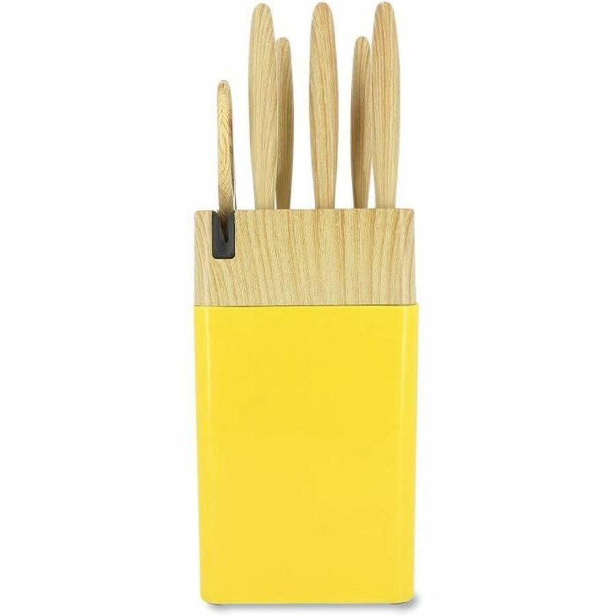 Knivst Menastyl Gul polypropylen 6 Dele (6 enheder) #5