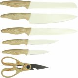 Knivst Menastyl Fldefarvet polypropylen 6 Dele (6 enheder) #1