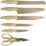 Knivst Menastyl Brun polypropylen 6 Dele (6 enheder) #3