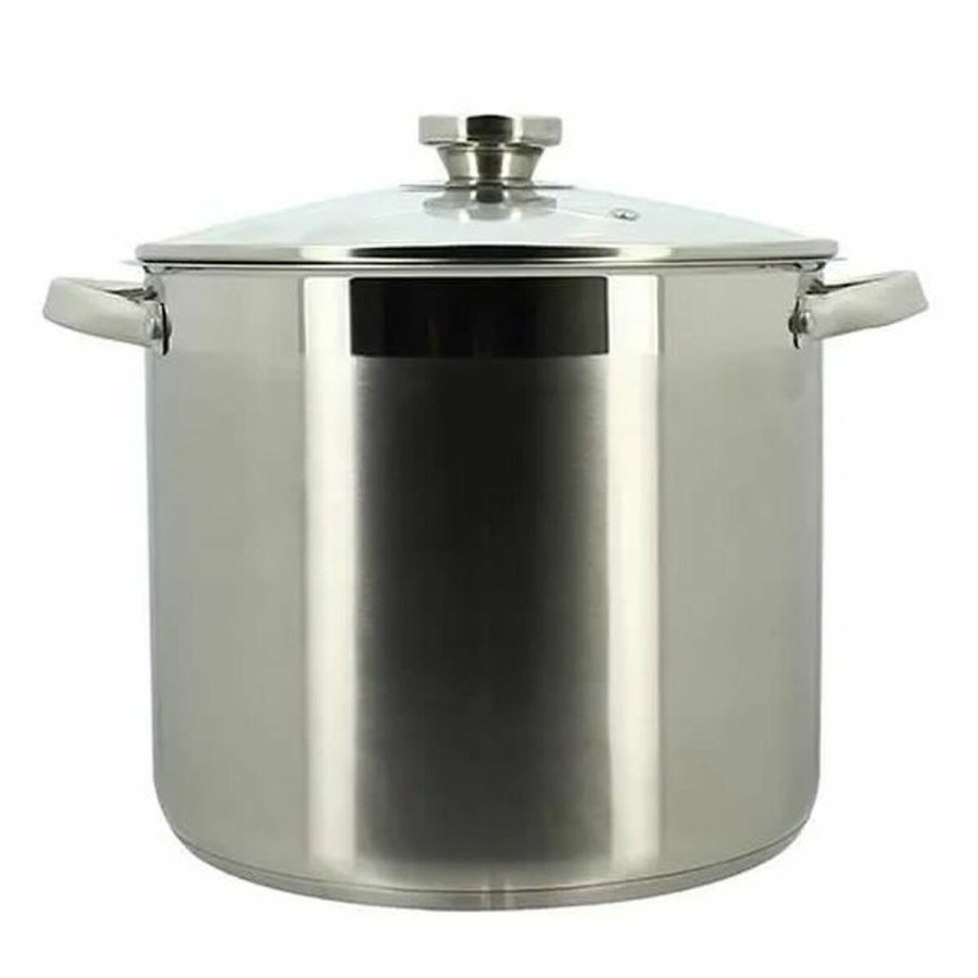 Gryde med lg Menastyl Stl Rustfrit stl #1