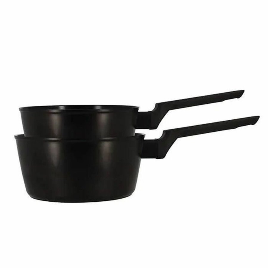 Kasserolle Menastyl Aluminium  18 cm  20 cm 2 Dele (2 enheder) #1