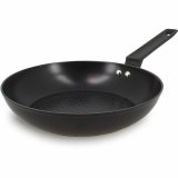 Stegepande Menastyl Sort Smedet aluminium  24 cm #9