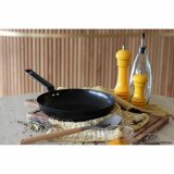Stegepande Menastyl Sort Smedet aluminium  26 cm #11