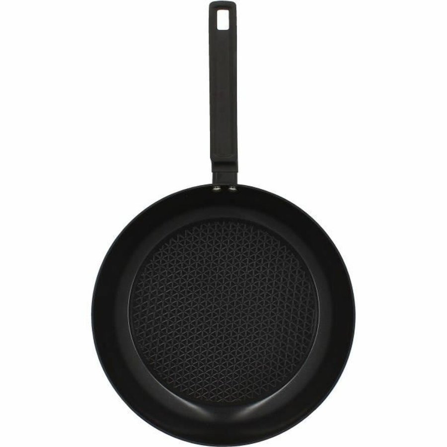 Stegepande Menastyl Sort Smedet aluminium  30 cm #3