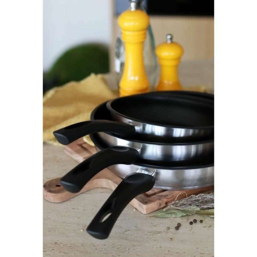 Stegepande Menastyl Stl Rustfrit stl  20 cm #7