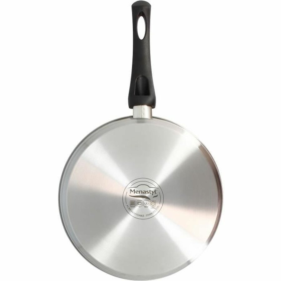 Stegepande Menastyl Stl Rustfrit stl  28 cm #6