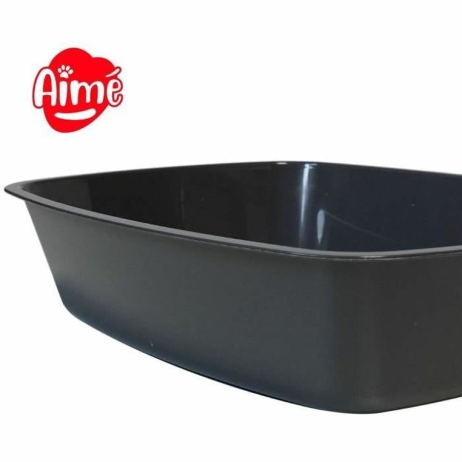 Kattebakke Aim Sort 43 x 31 x 10 cm Plastik #4